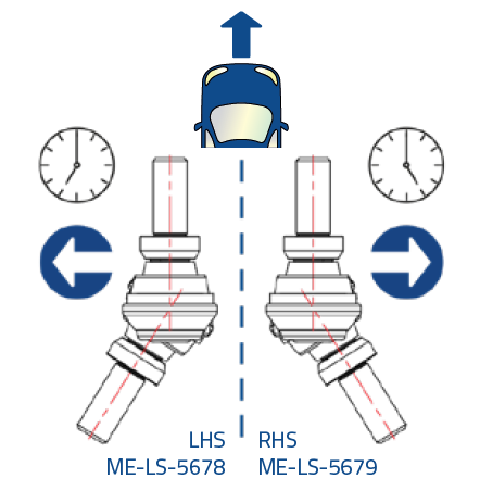 MOOG - Stabilisatorstangen - ME-LS-5678/5679
