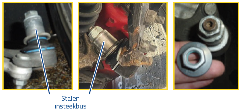 MOOG - Stalen insteekbus